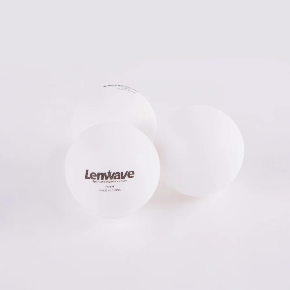 
Lenwave factory price color plastic table tennis ball 