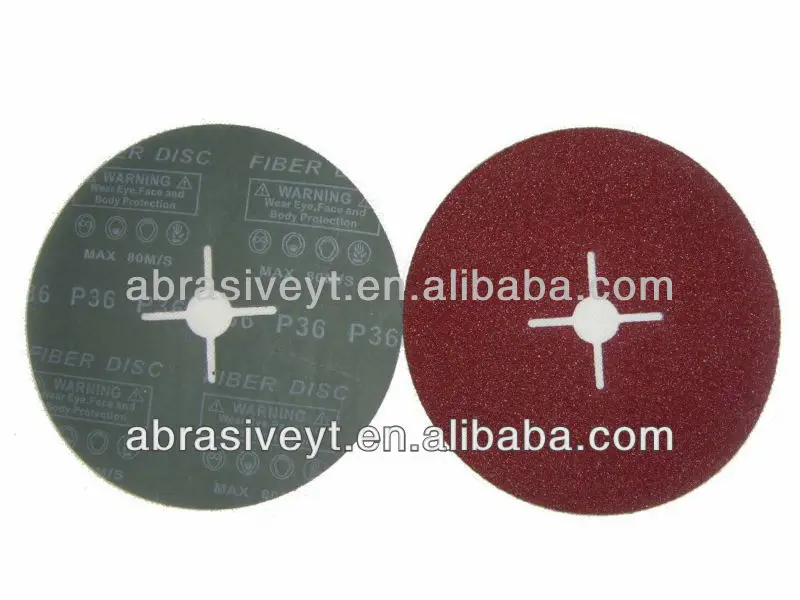 
aluminum oxide /silicon carbide abrasive sanding fiber disc 