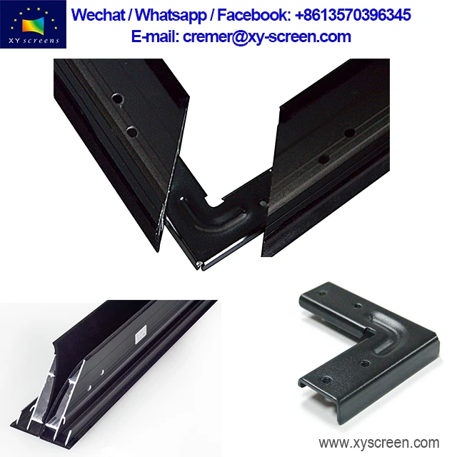 home theater system cinema screen frame projector screen fix frame 3D 4k Narrow Fixed frame projector screen with no MOQ