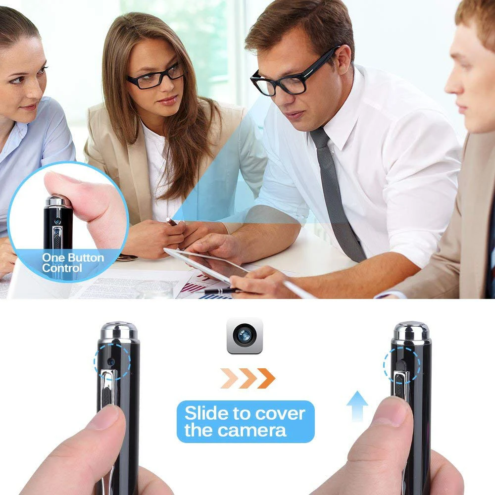 Наблюдения DVR портативный ручка 1080P Full HD мини Скрытая камера ручка с видео и фото регистраторы Cam PQ177A