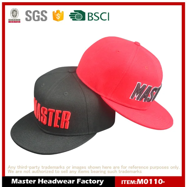 2018 New Fashion Men Leather Style Snapback Hats Custom Blank Snapback cap