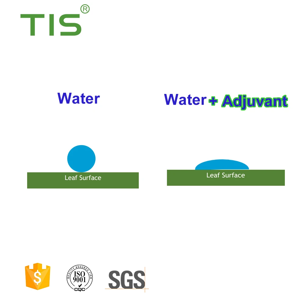 100% Polyether Modified Trisiloxane Liquid silicone Agricultural Synergist