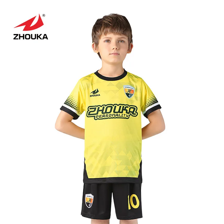 Discount Children Cheaper Soccer Shirts Sets Soccer Jersey Clothes For Boy