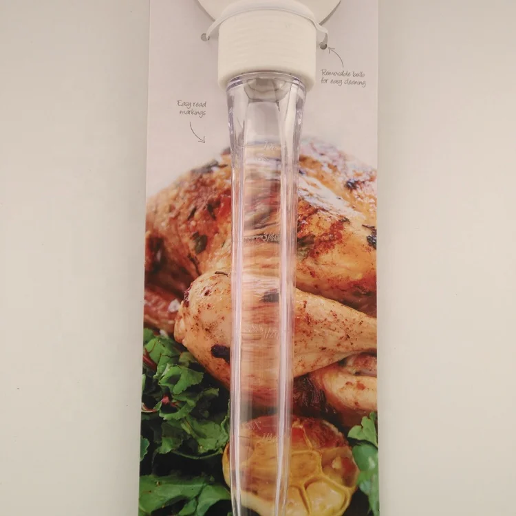 Deluxe Acrylic Large Roasting Baster With Measurement Lines