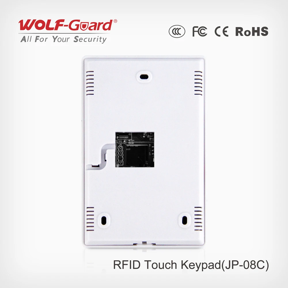Wireless keypad with screen (RFID card) for Setting Alarm System JP-08C