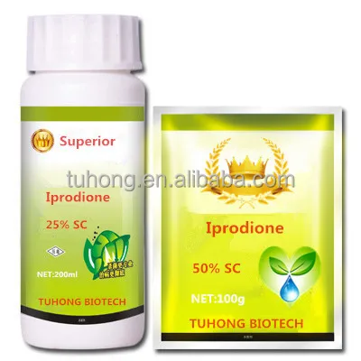 
Iprodione 50% wp Superior fungicide 96% TC 50% WP 50%SC 25% SC Iprodione manufacturers 