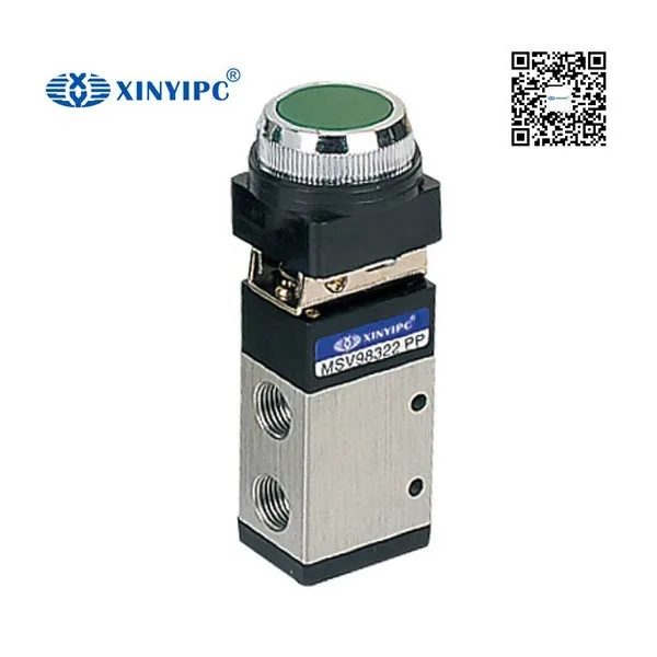 4H series Hand level valve Hand operate manual Pneumatic control valve air control valve