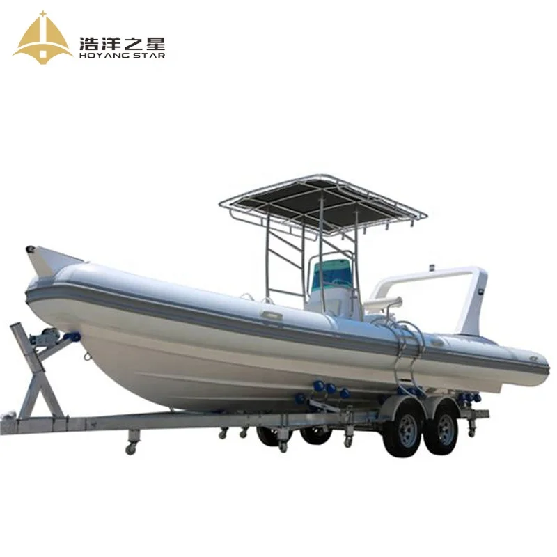 2018 New Design RIB 760 Boat 13 Persons Rigid RIB Boat Price
