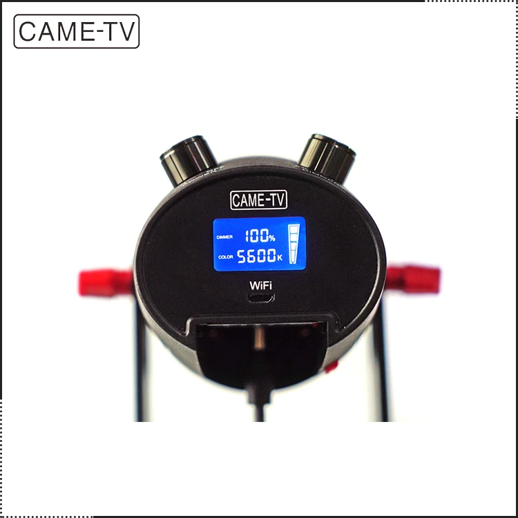 CAME-TV B30 1kit COB Type 30W Small Battery operated Film Shooting Studio Camera Fresnel Video Led Lights
