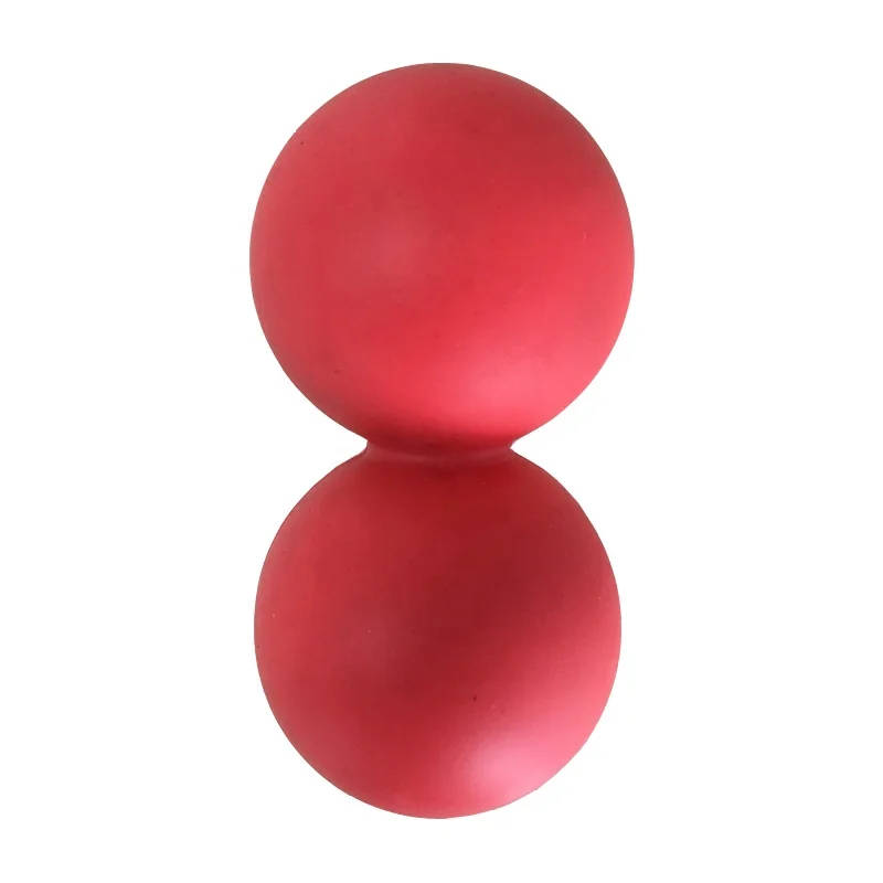 High Density Yoga Solid Double Lacrosse Ball Peanut Massage Ball