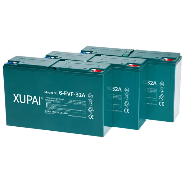 XUPAI electric scooter battery 12V 32Ah 6-EVF-32A(3hr)