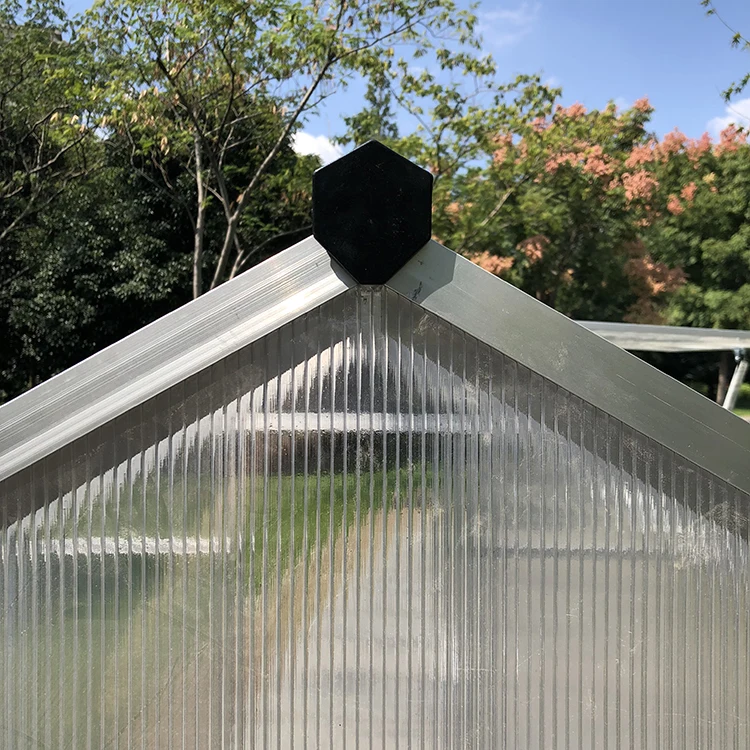 Hydroponic growing systems aluminum film greenhouse for sale