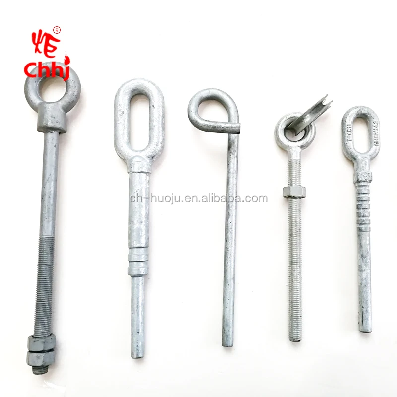 Металлический крюк для лески, болт/гнездовой шасси/шариковый глаз/Якорная Скоба