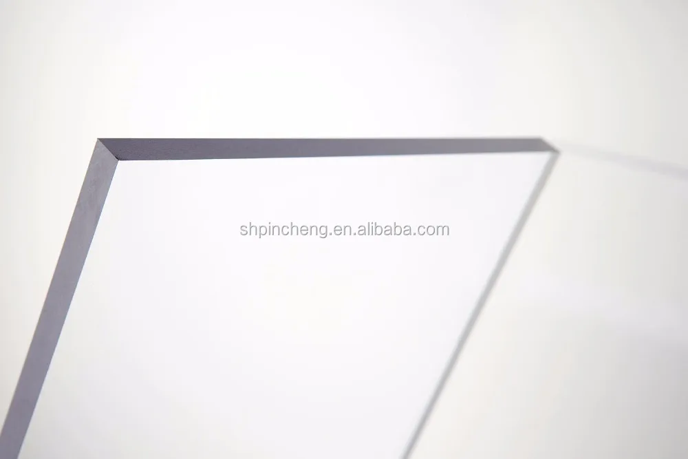 
2/3/4mm high impact Polycarbonate solid sheet as building material 