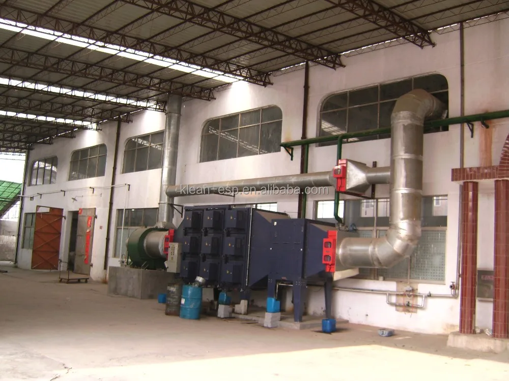 Textile Dyeing Exhaust Gas Electrostatic Scrubber