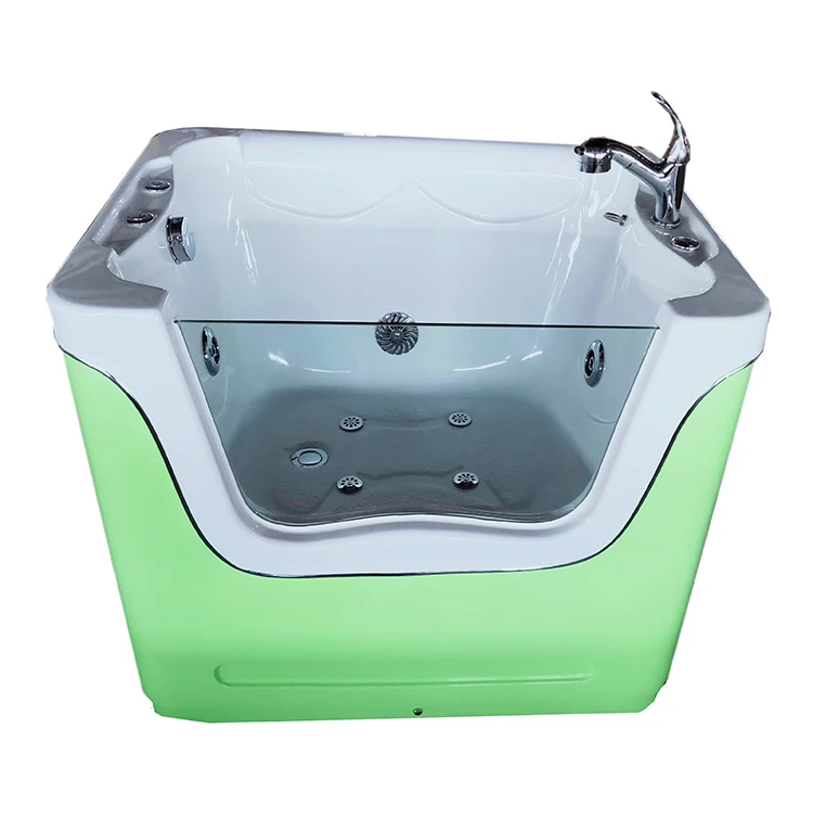 
hot sale white bathtub massage machine dog pink spa High quality professional acrylic dog bathtub transparent dense bubbles 
