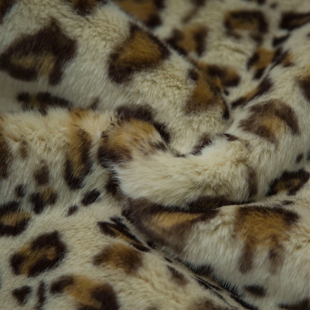 Ткань из искусственного меха, Леопардовый мех
