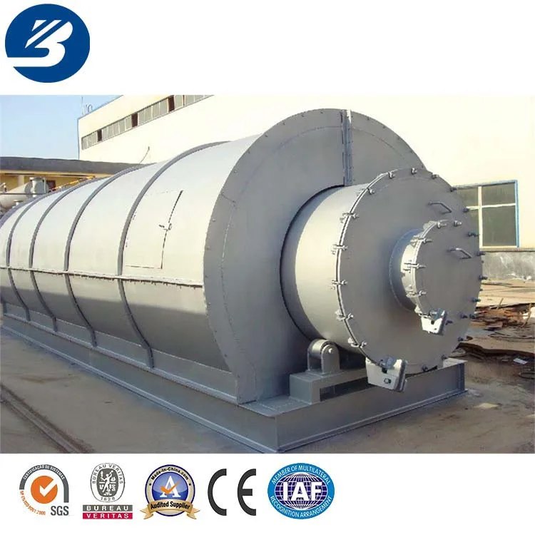 Advanced tech waste tyre recycle machine production line to fuel oil