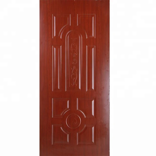 
ISO Standard China Supply HDF Melamine Door Skin With Modem Design 