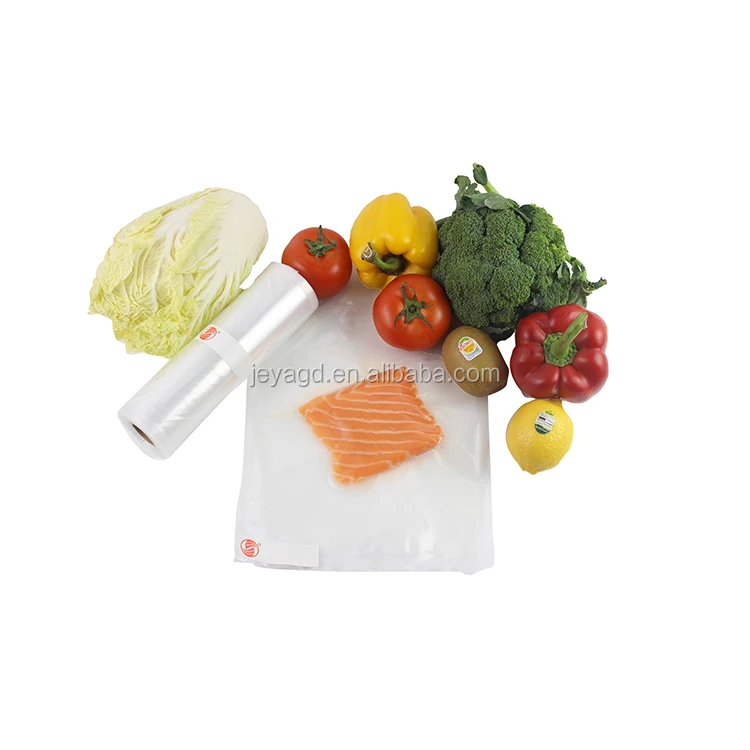 
Newest Factory Price Vacuum Sealer Plastic Bags For Frozen Food Marinating Storage 
