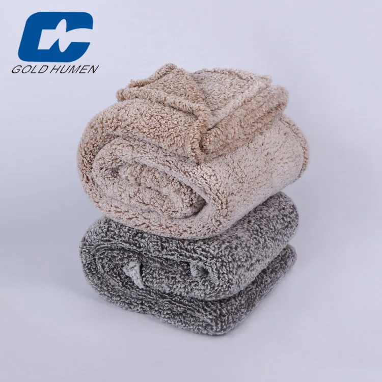 Super Soft Sherpa Blanket Life Comfort Bankets  Mink Throw