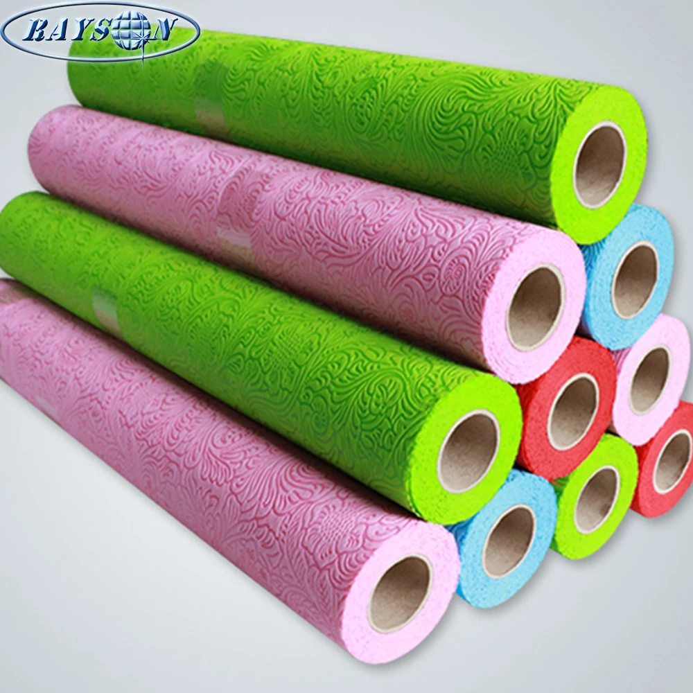 embossed nonwoven fabric waterproof wrapping paper for flower