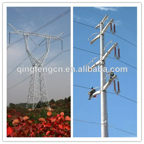 горячая продажа электрические линии стальная башня