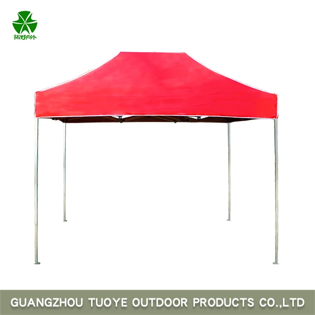 Tuoye Cheap 3x3m Folding Pvc Metal Frame Outdoor Pop Up Advertising Event Canopy Tent Umbrella