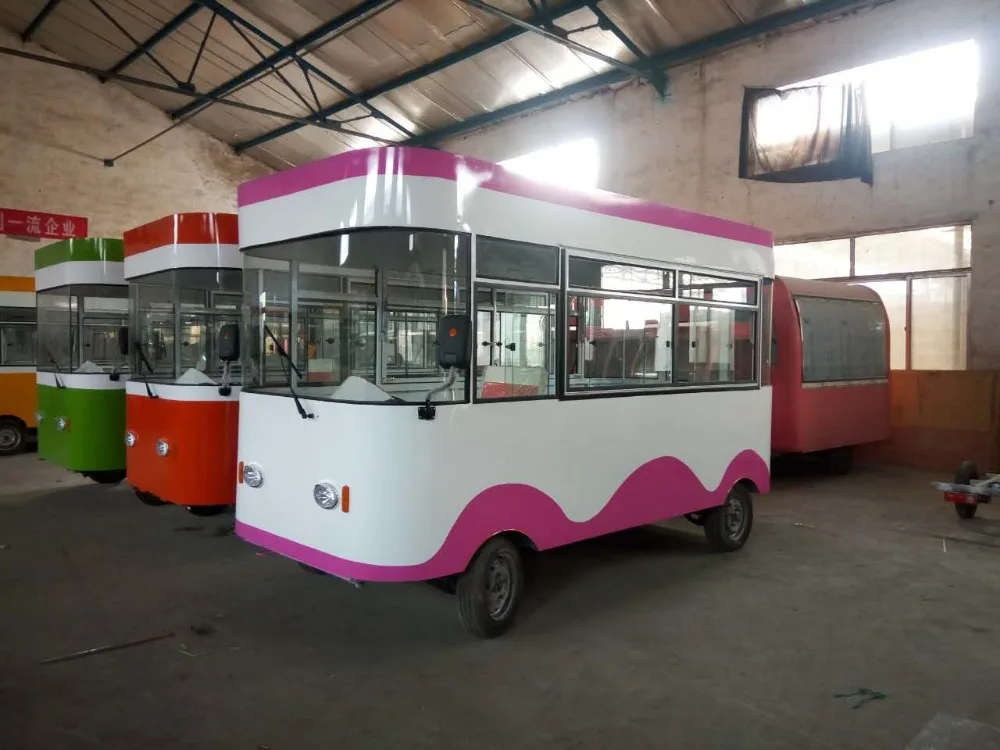 2018 new product hot dog cart/China factory price Mobile electric fast food truck for sale