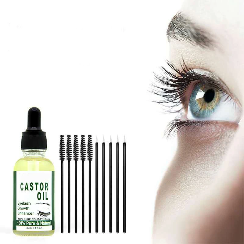 
OEM/ODM Wholesale 100% pure organic cold pressed boost growth castor oil eyelashes 