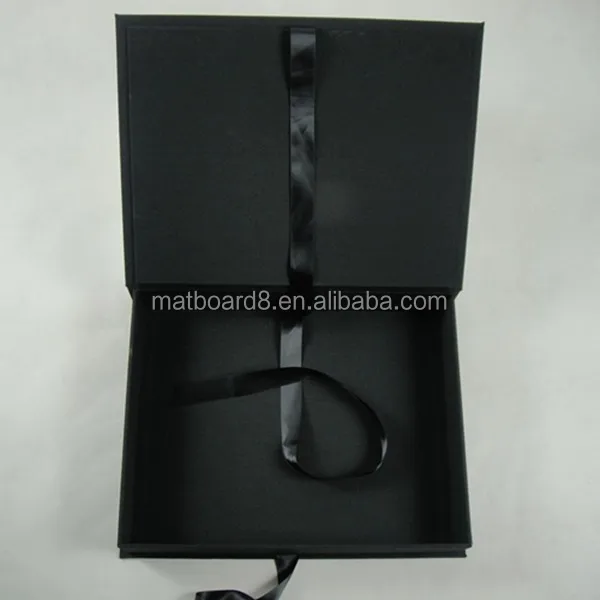 square linen box for a wedding album 320x320mm folio box