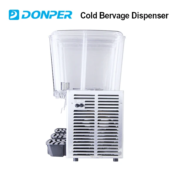LP18x3 cold juice refrigerator dispenser for taiwan market