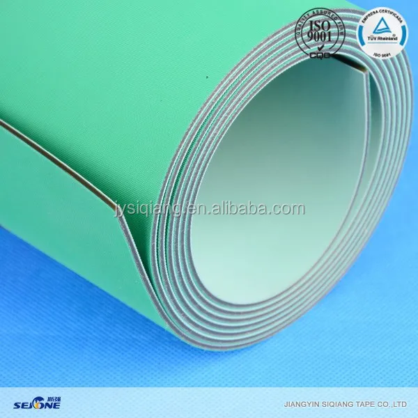 High speed rubber power transmission belt for double twisters