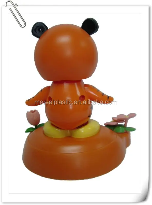 
solar moving tiger toy figure 
