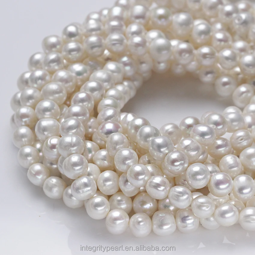 10 мм Оптовая Продажа свежей воды perlas возле круглого большого размера с большими отверстиями, кулоны А-натуральным жемчугом ожерелье из пресноводного культивированного по оптовым ценам строка strand бусины