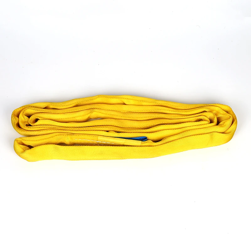 
Customized Length high-strength polyester 3 ton endless round webbing sling 