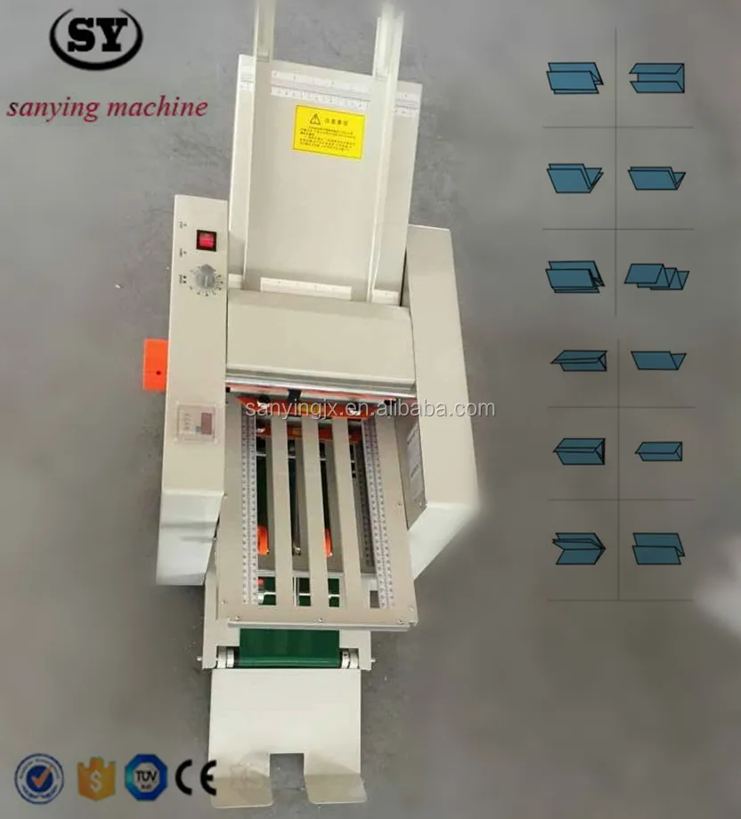ZE-9B/4 letter/booklet automatic paper folding machine