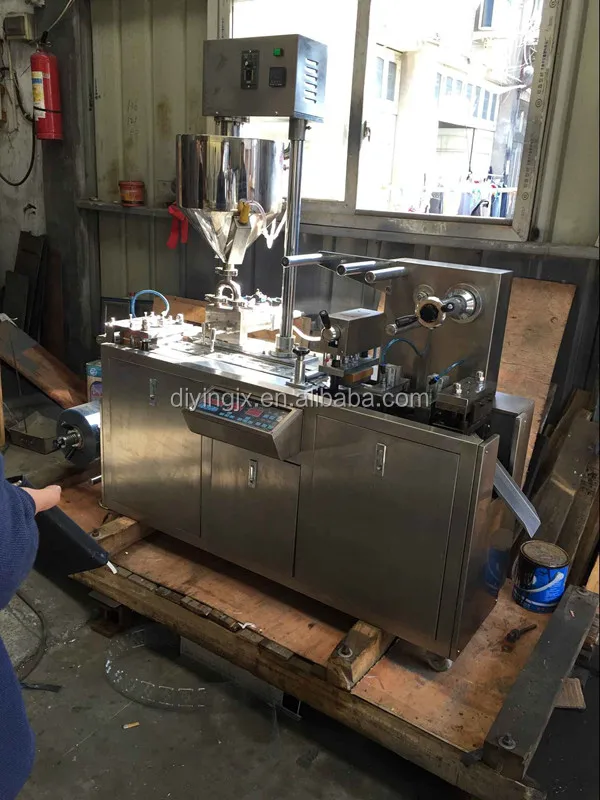 10-33pcs/min Packing 10g,15g,20g Small Automatic Honey Jam Butter Blister Packing Machine