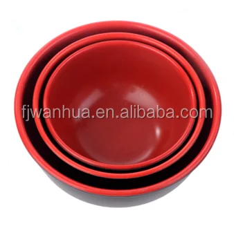 Hot sell Plastic double color instant noodle ramen bowl