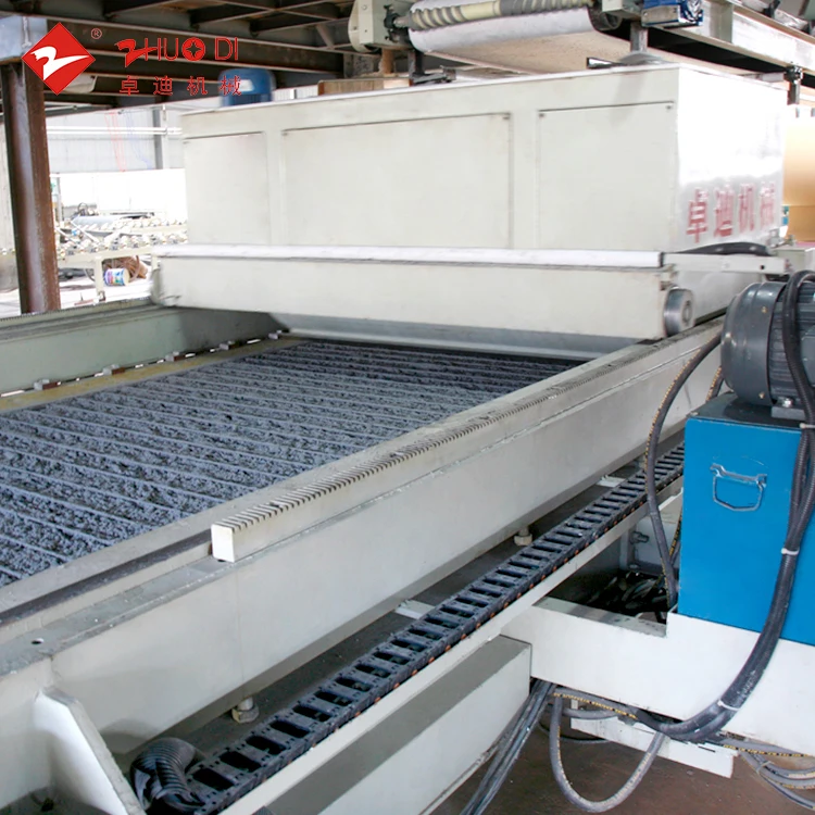 zhudi new 5th generation stone pressing tile moulding ceramic tile making machine