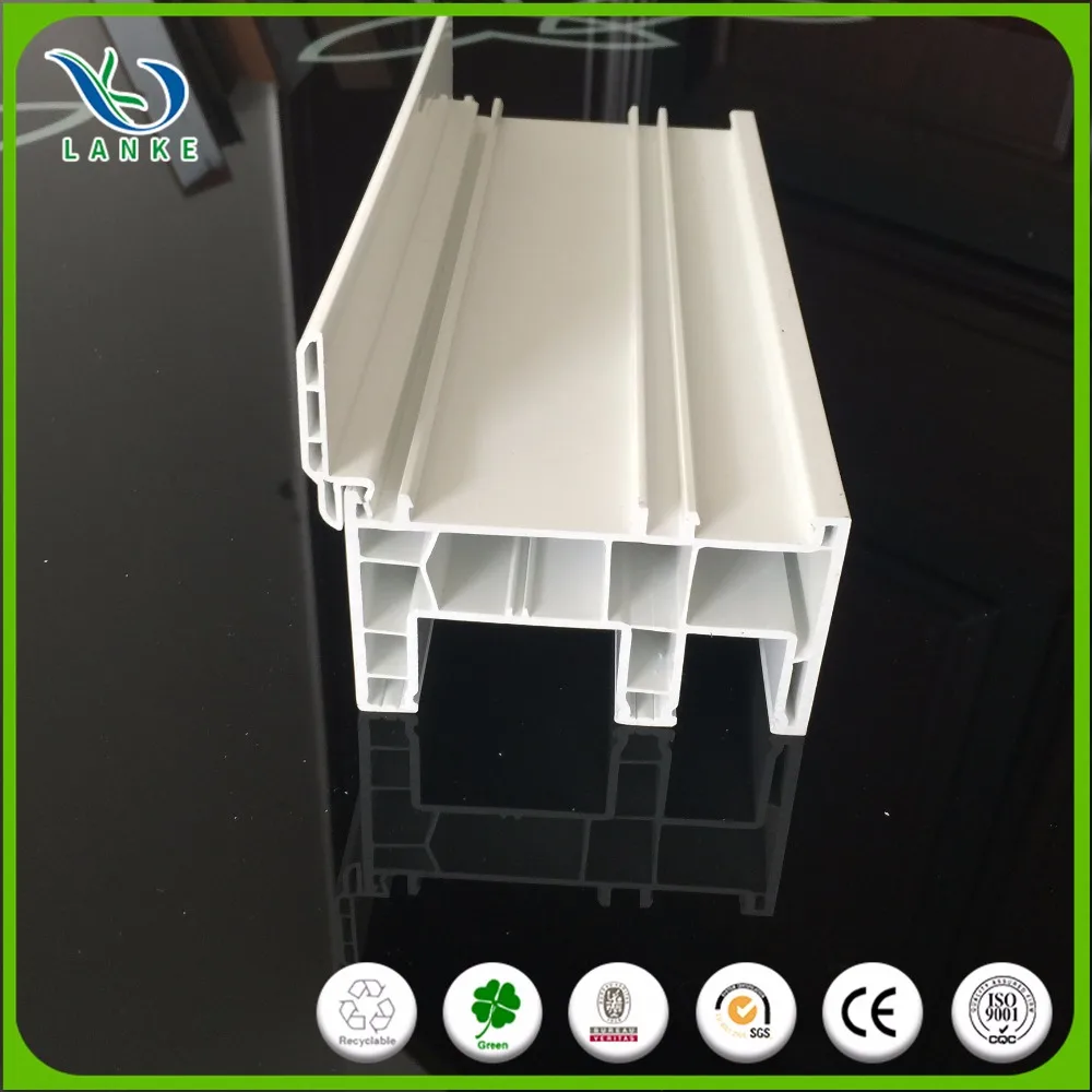 Anti-uv white profile upvc