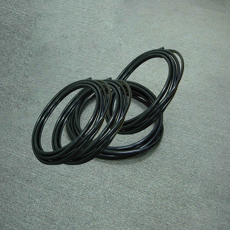 
big diameter plastic 3.0mm end glow fiber optic cable with black jacket for sauna 