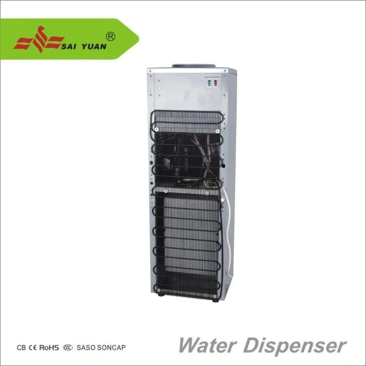 Home appliances stainless steell compressor cooling with hot lock water dispenser