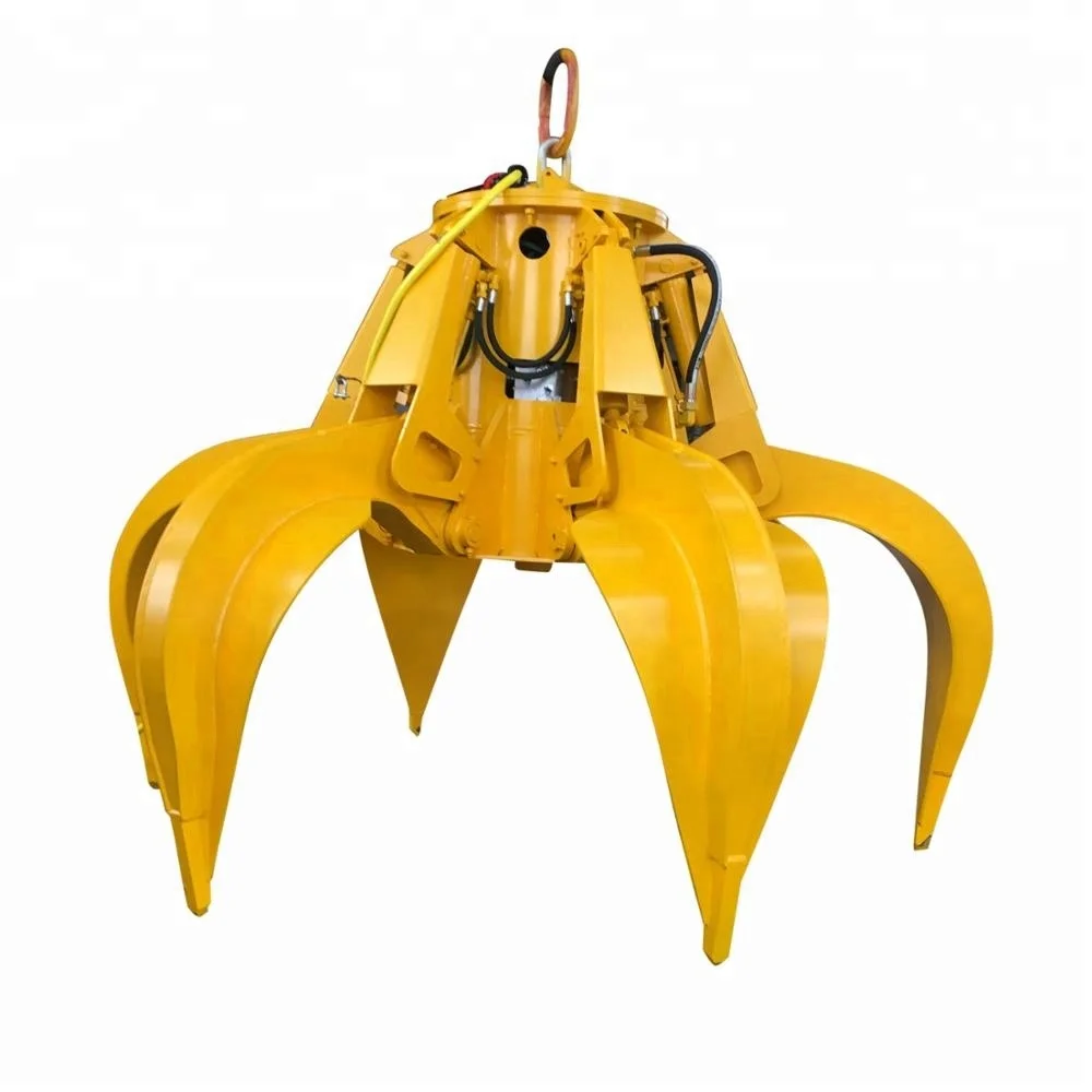 
Electric Hydraulic Orange Peel Waste Grab 