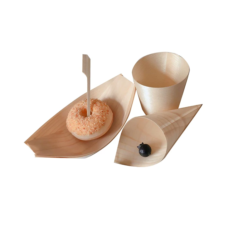 Eco Friendly Disposable Mug Wooden Tea/ Coffe/ Juice Cups Wood Cup