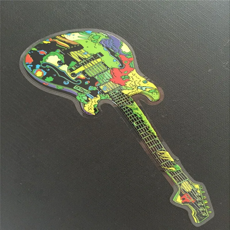 New design print colors creative custom waterproof  cmyk printing sticker