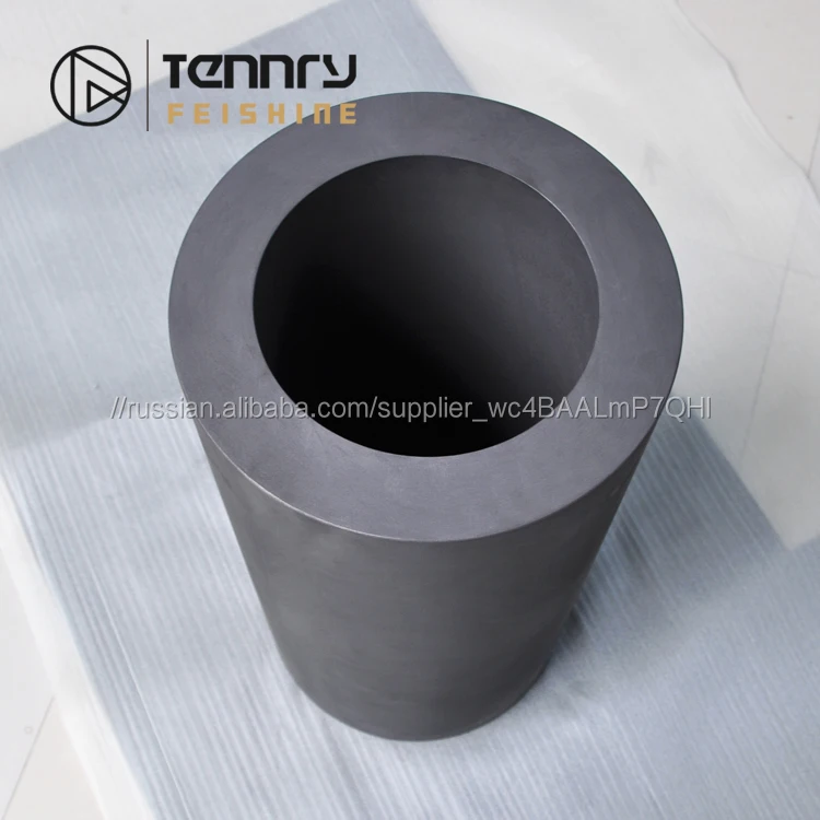 Огнеупорный графитовый тигель для плавки меди