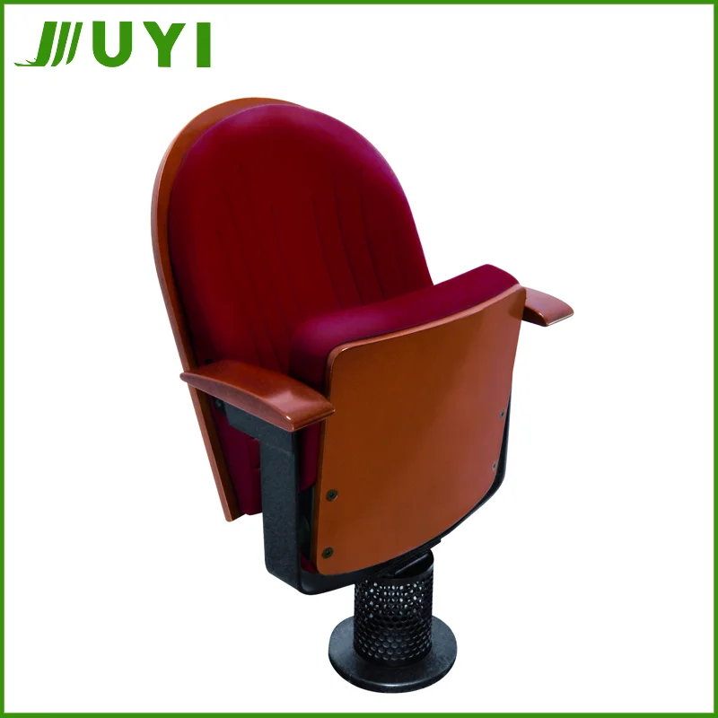 JY-919 Movable 3D Model Interlocking Fabric High Cinema Church Chair For Sale Function Hall Chairs Movie Theater Seat