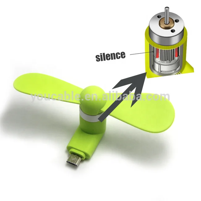 1 Dollar With Shipping Cheap Portable Micro USB Phone Mini OTG Fan