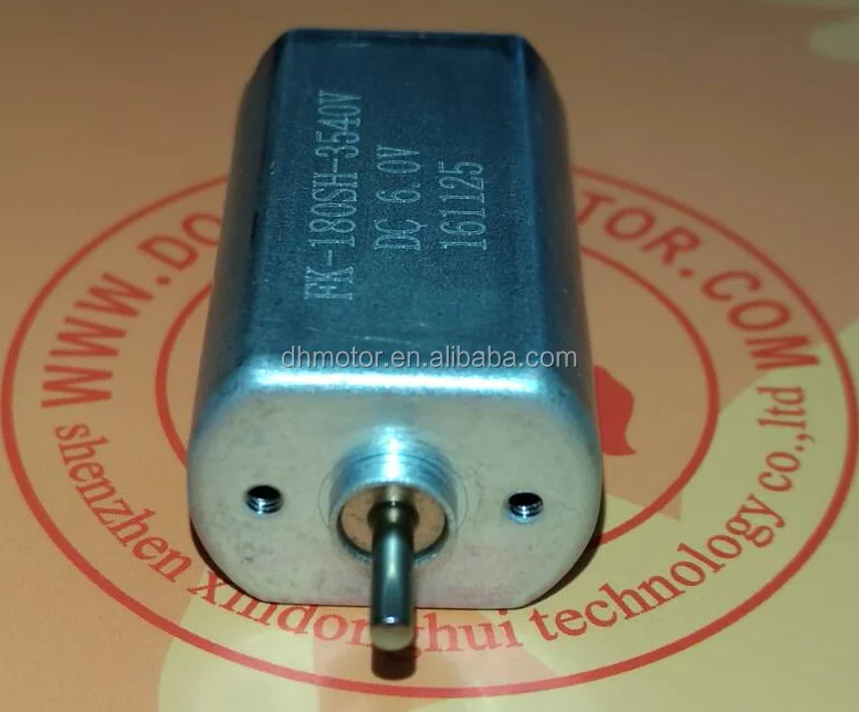 2.4v low voltage high speed low torque vibration dc motor fk-180